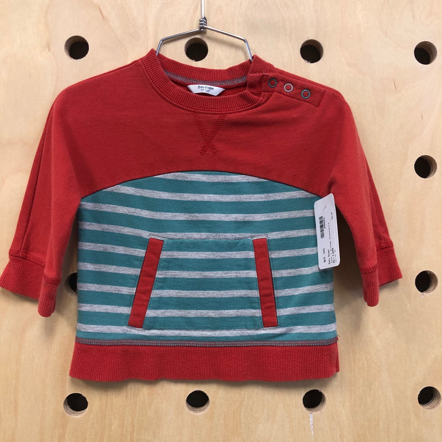 Teal + Orange Sweatshirt