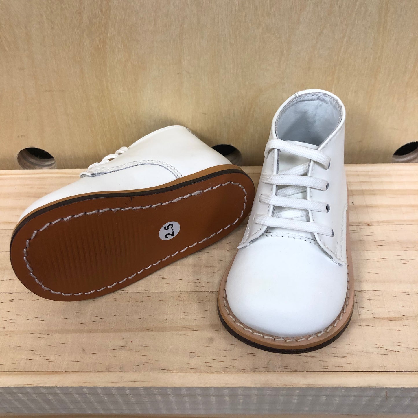 White Leather Walkers NEW!