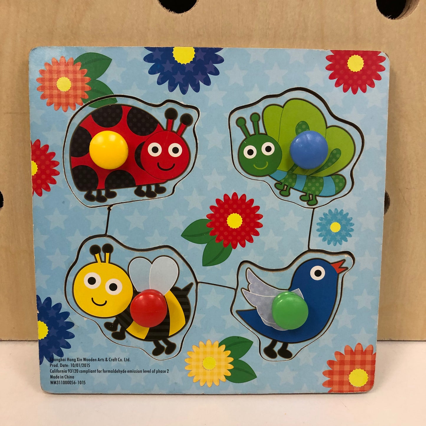 Insects Knob Puzzle