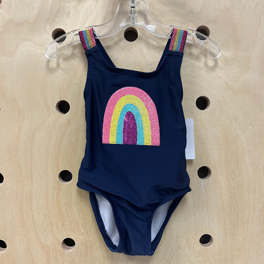 Sequin Rainbow 1pc Swim