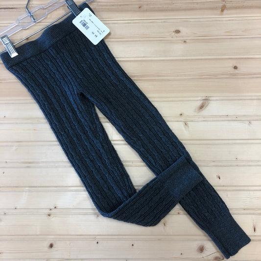 Grey Cable Knit Leggings