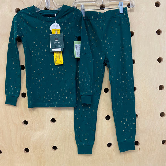 Dark Green + Gold Pajamas NEW!