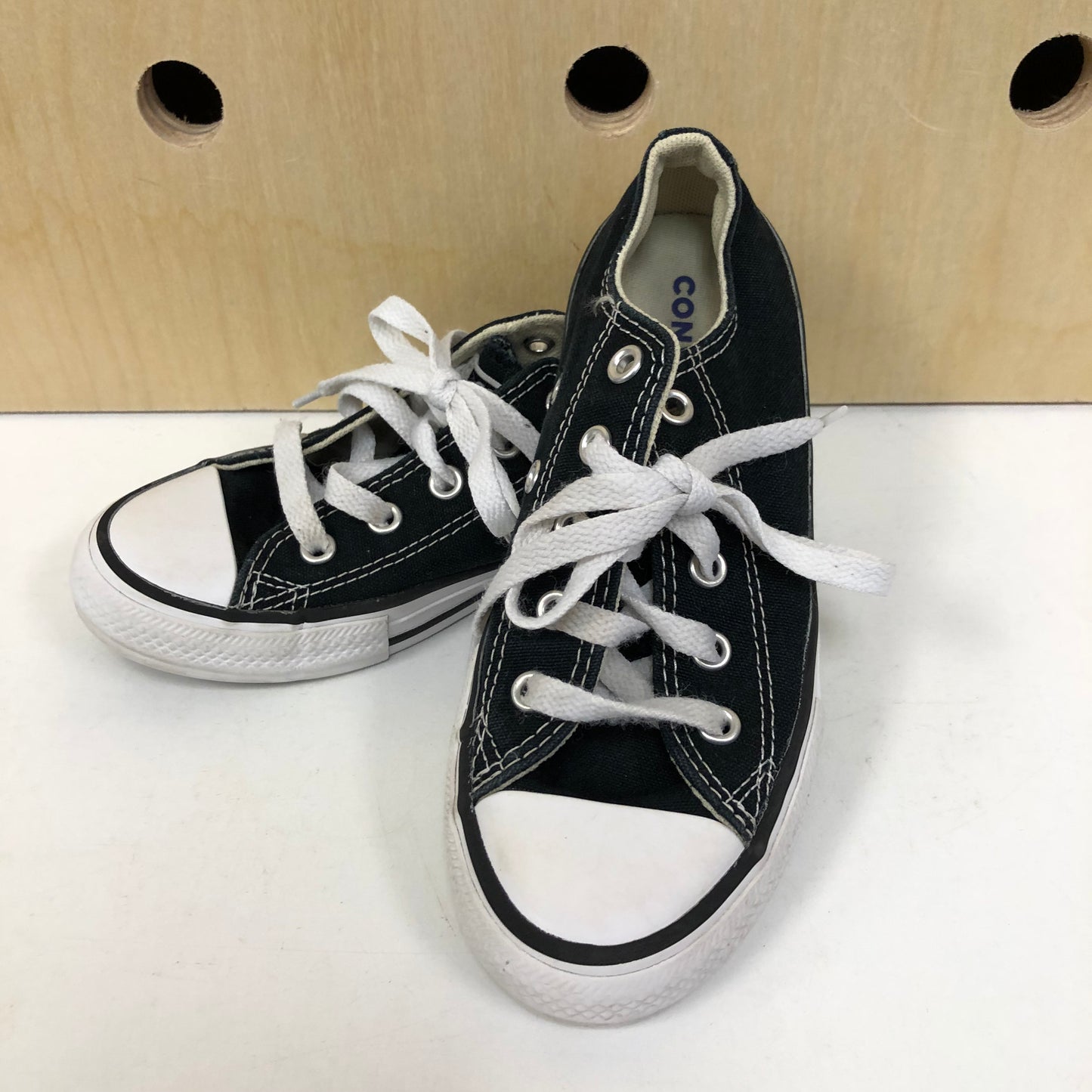 Black Low Top Chucks