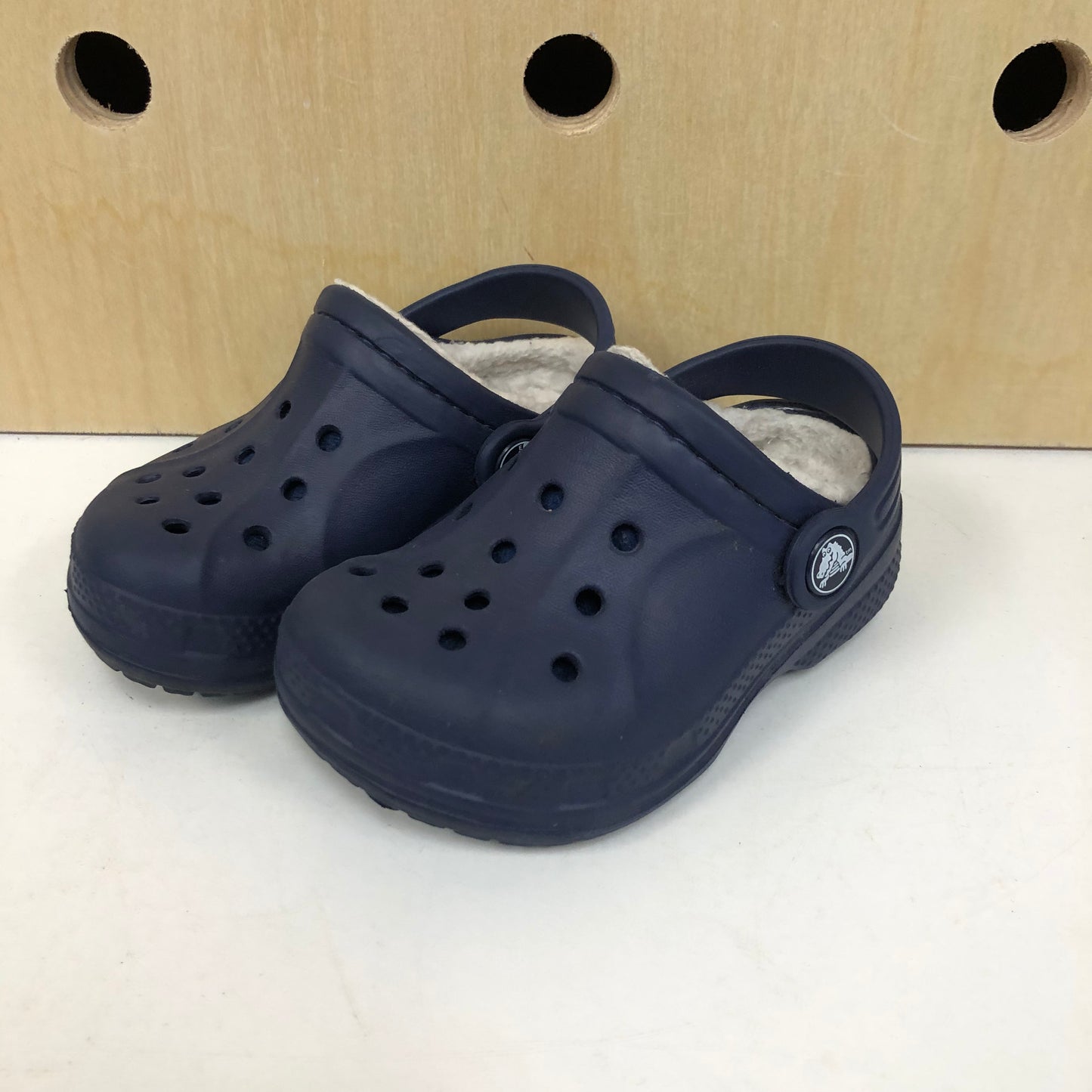 Blue Lined Clogs