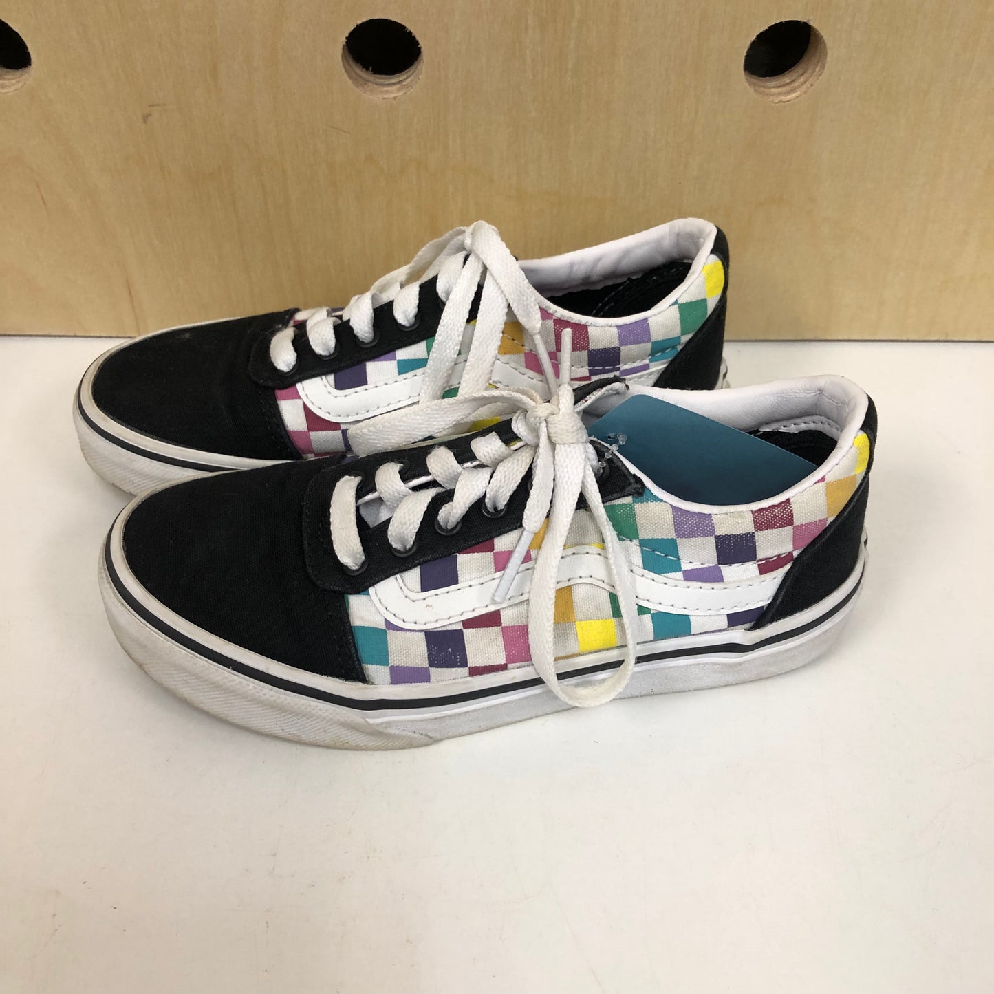 Colorful Checkered Vans