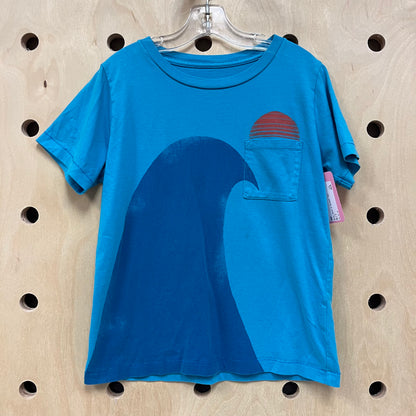 Blue Wave & Sunset Tee