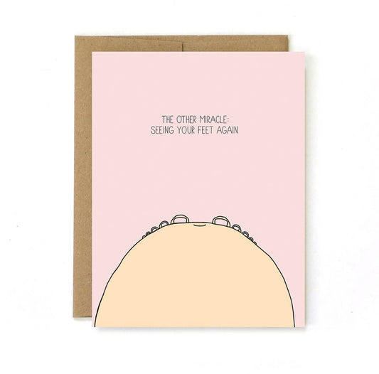 New Baby Card -Your Feet