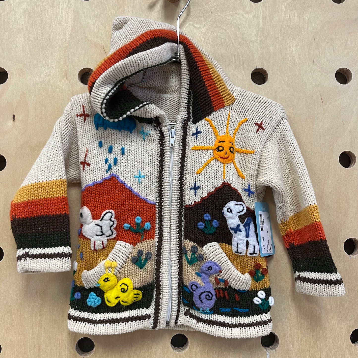 Cream Peruvian Sweater