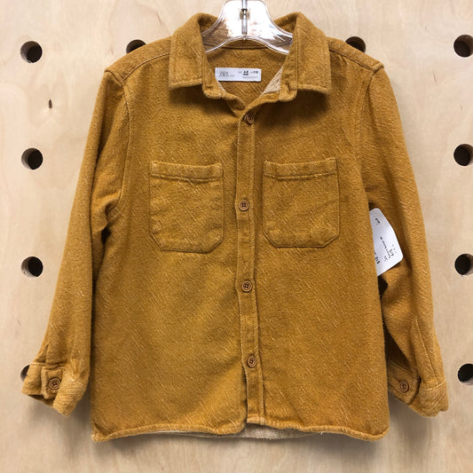 Mustard Button Up