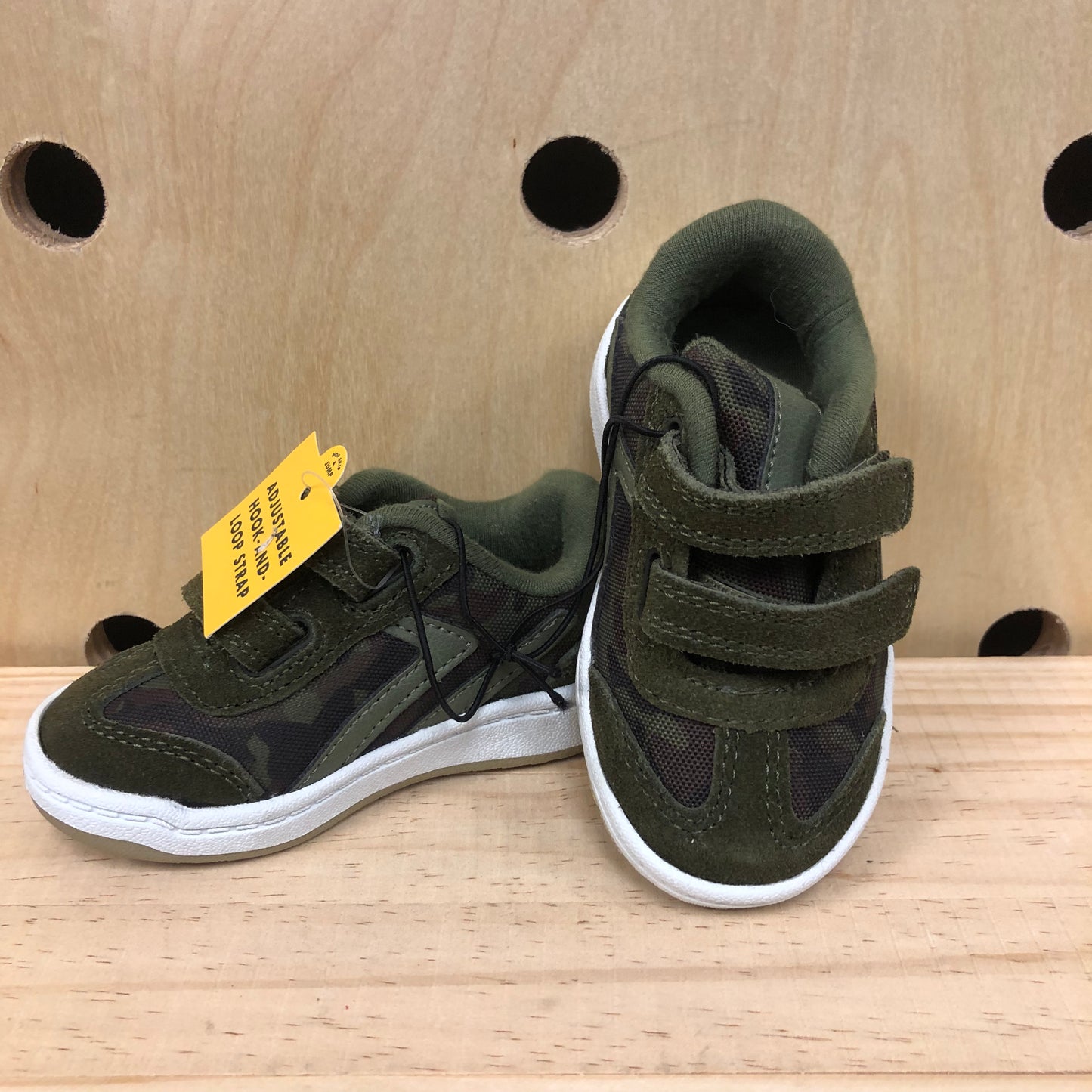 Green Camo Sneakers NEW!