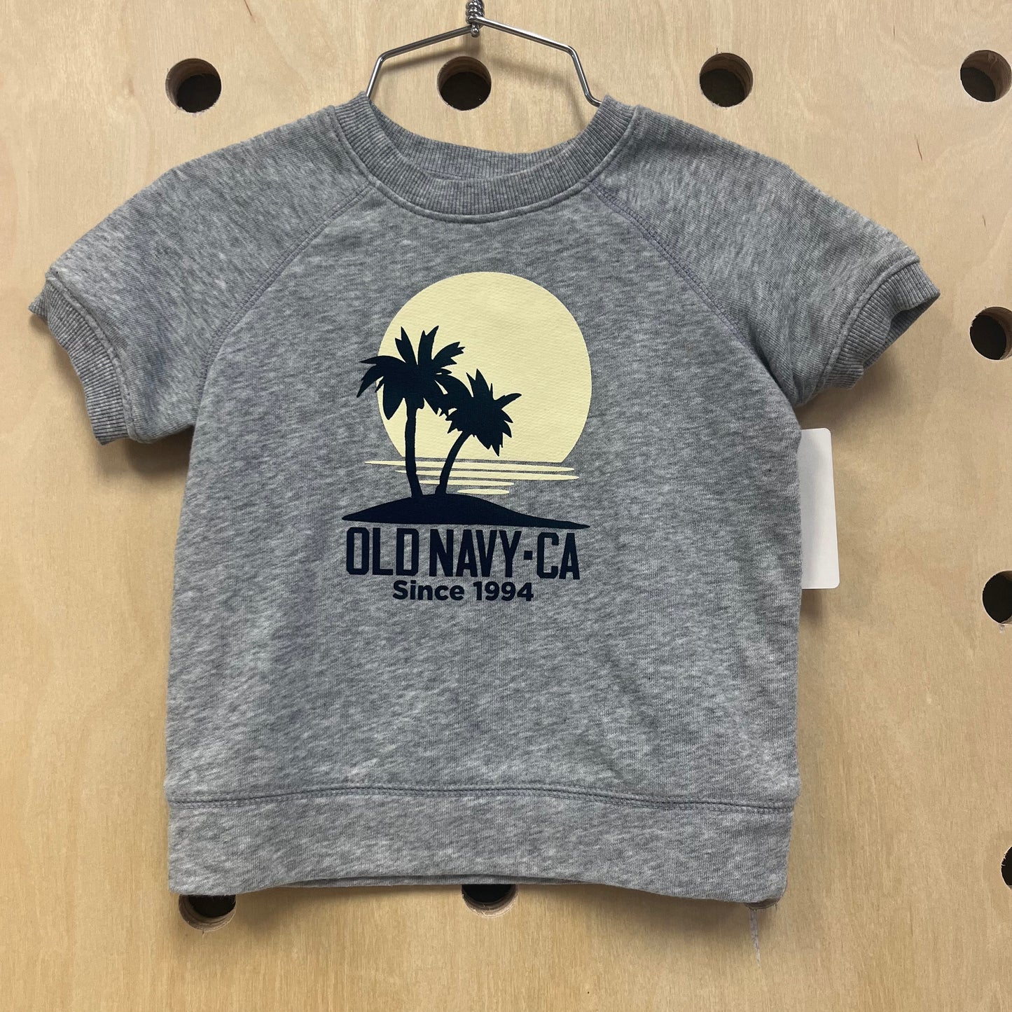 Grey Logo Sweatshirt Tee