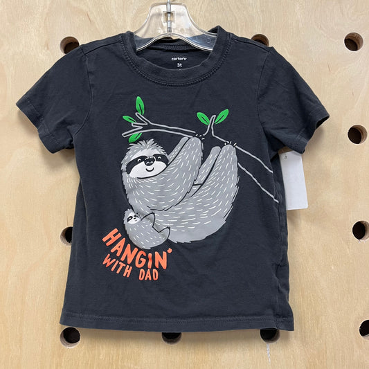 Hangin' with Dad Sloths Tee
