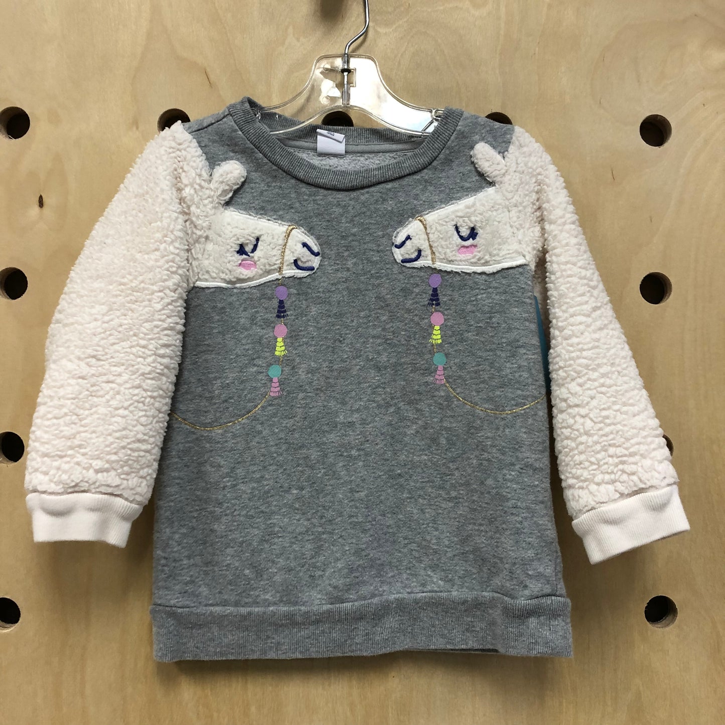 Grey Alpaca Sweatshirt