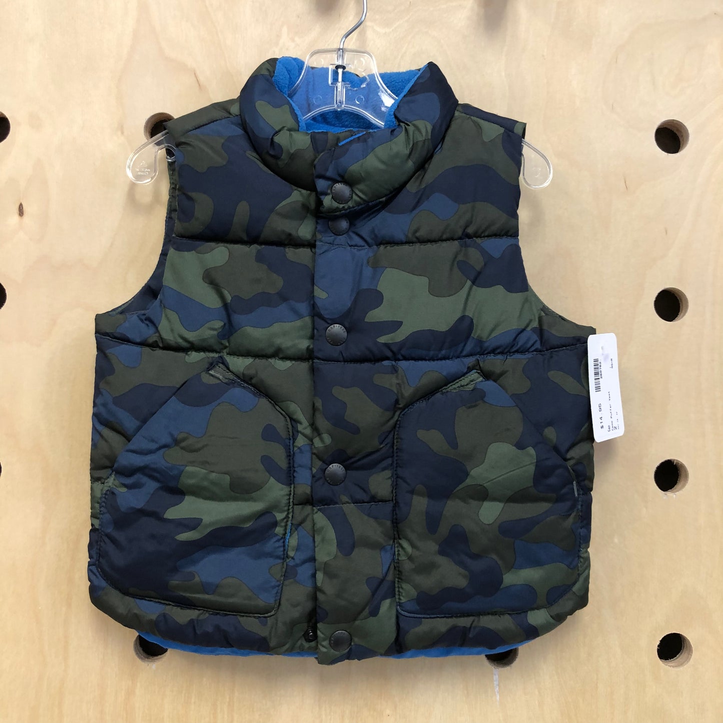 Camo Puffer Vest