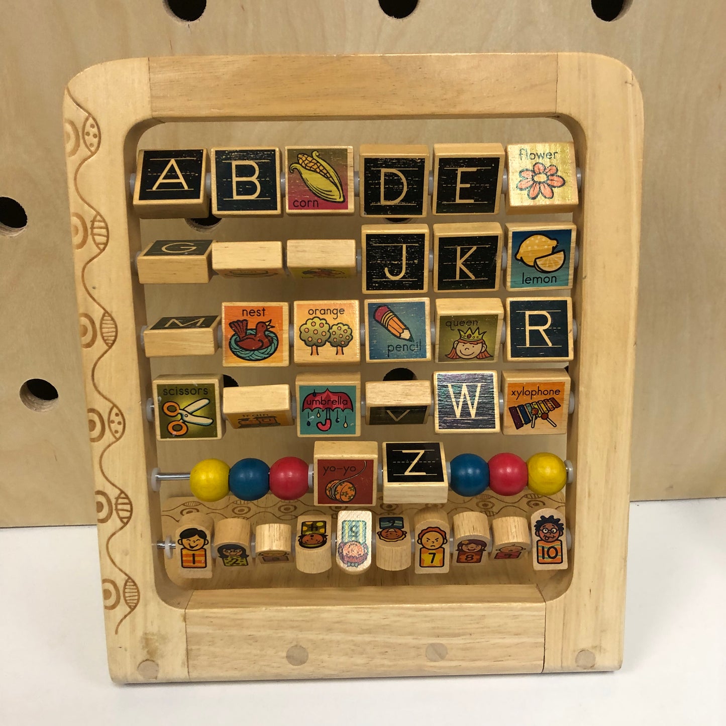 Wooden ABC Abacus