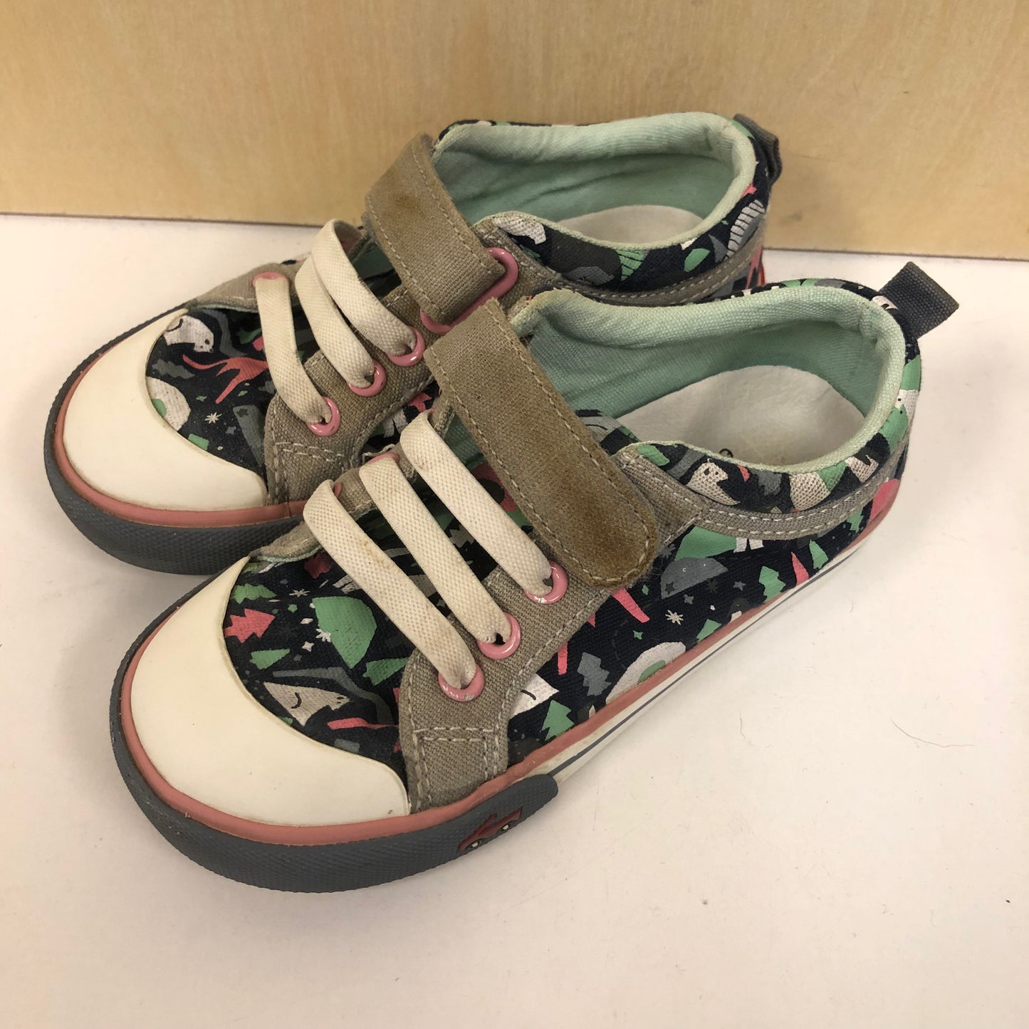Mountain Bear Velcro Shoes