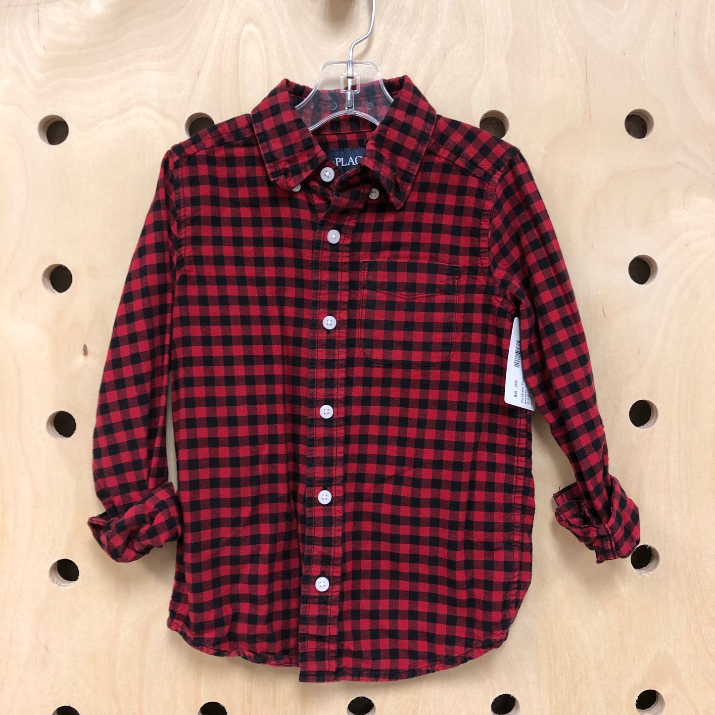 Red/Blk Cookie Taster Flannel
