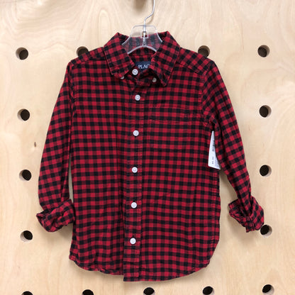 Red/Blk Cookie Taster Flannel
