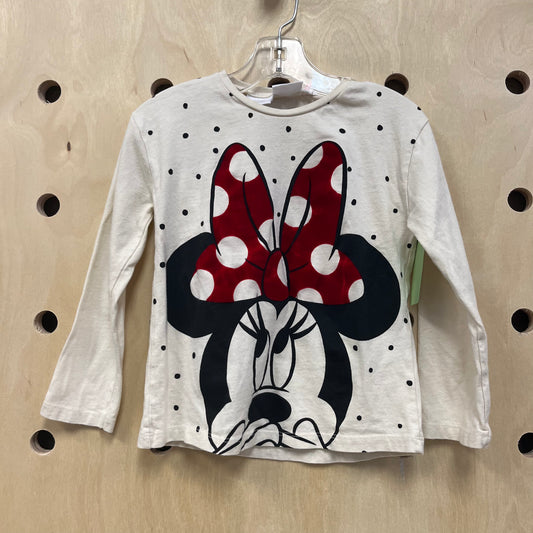 Cream Minnie Bow Top