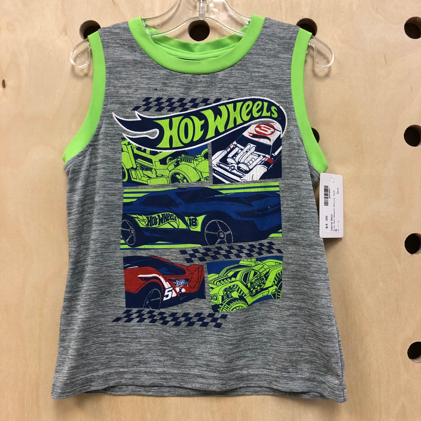 Grey Hot Wheels Active Tank