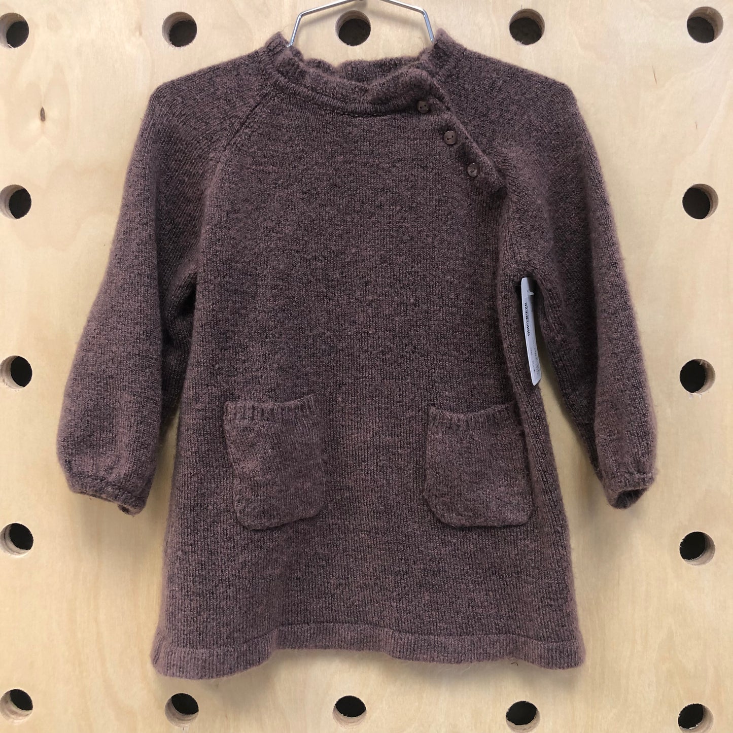Plum Knit Dress