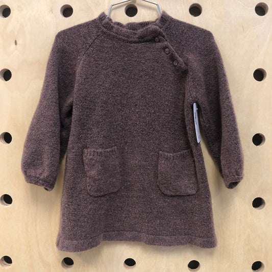 Plum Knit Dress