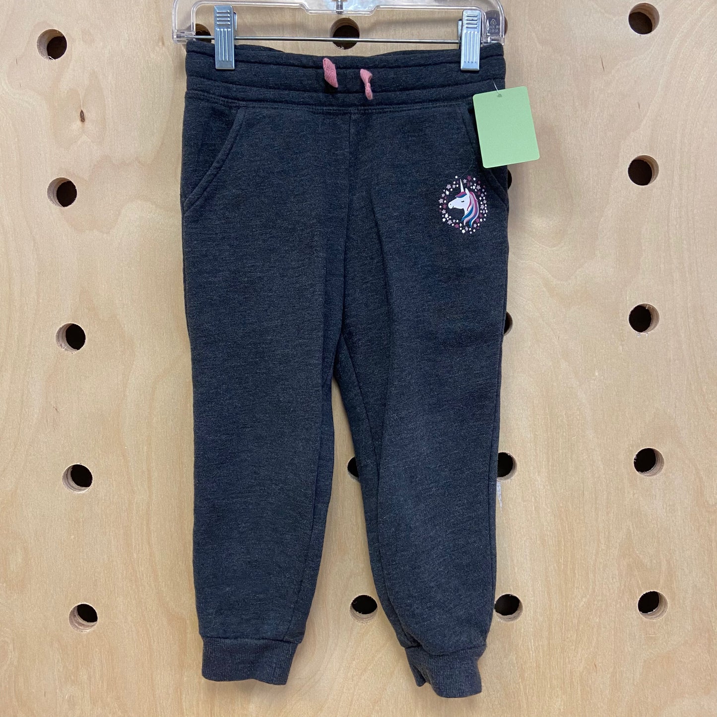 Grey Unicorn Fleece Joggers