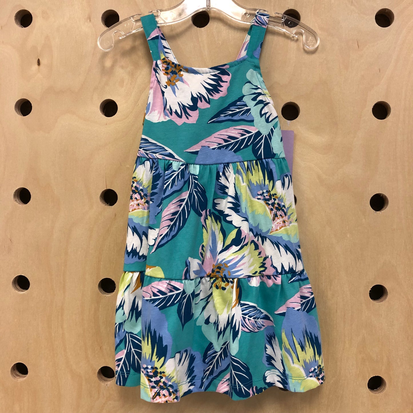 Blue Tropical Dress NEW!