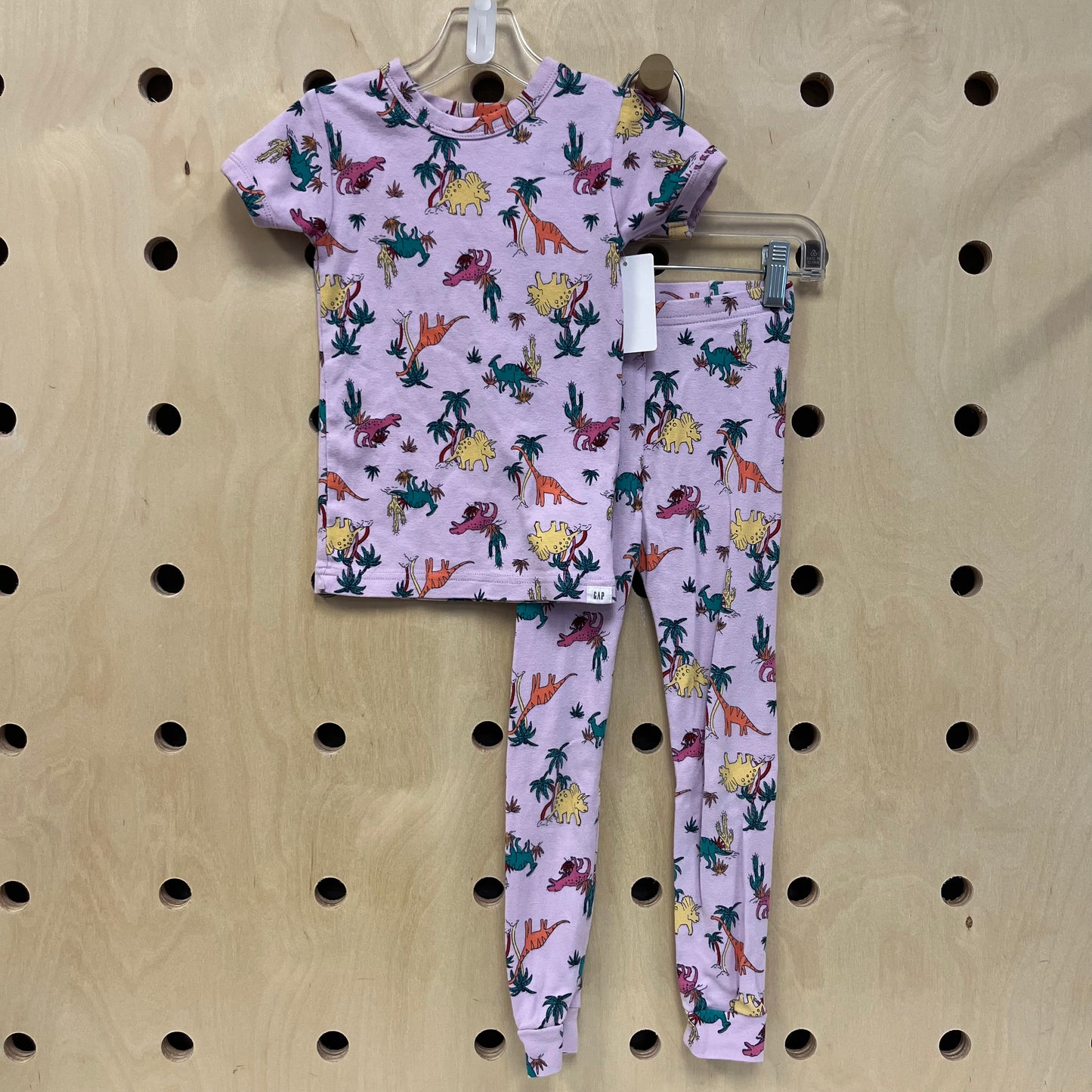 Purple Dino Pajamas