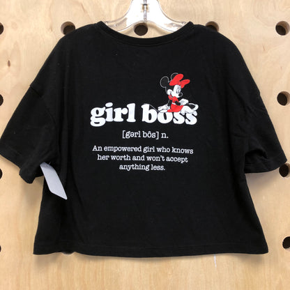 Minnie Girl Boss Crop Top