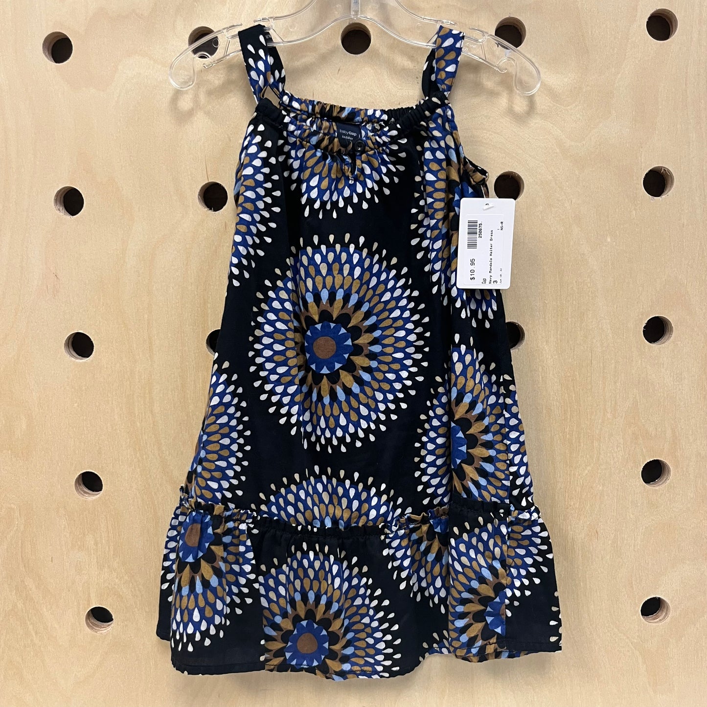 Navy Mandala Dress
