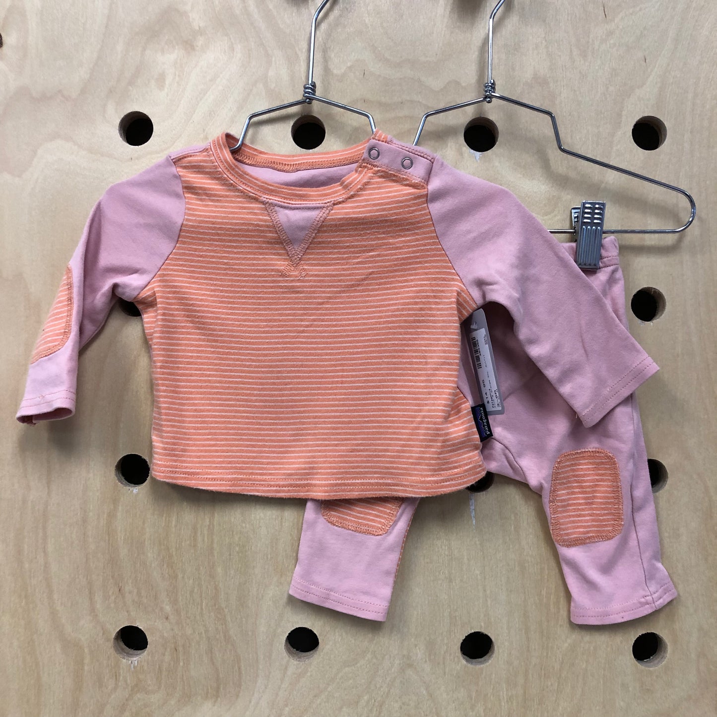 Pink & Orange 2pc. Outfit