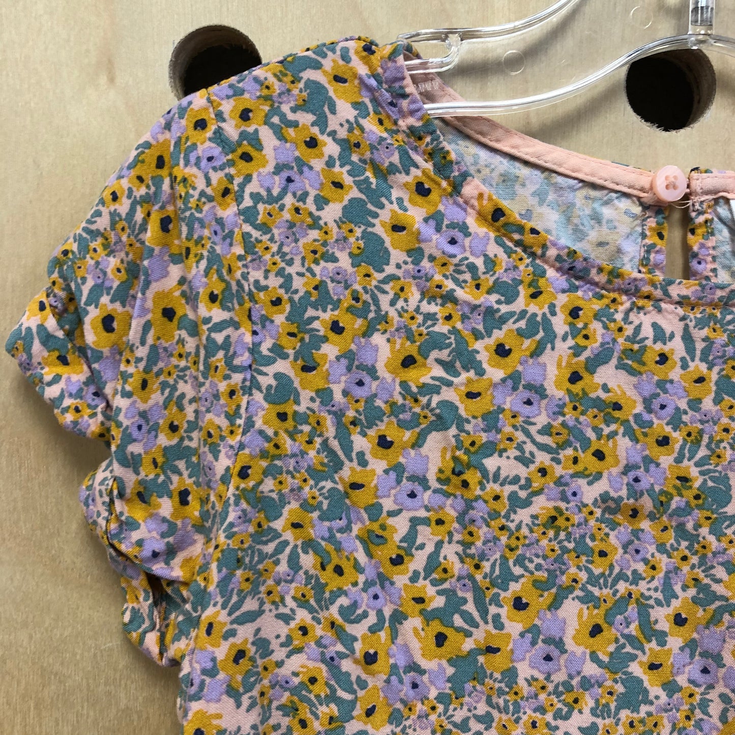 Yellow Floral Dress