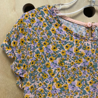 Yellow Floral Dress