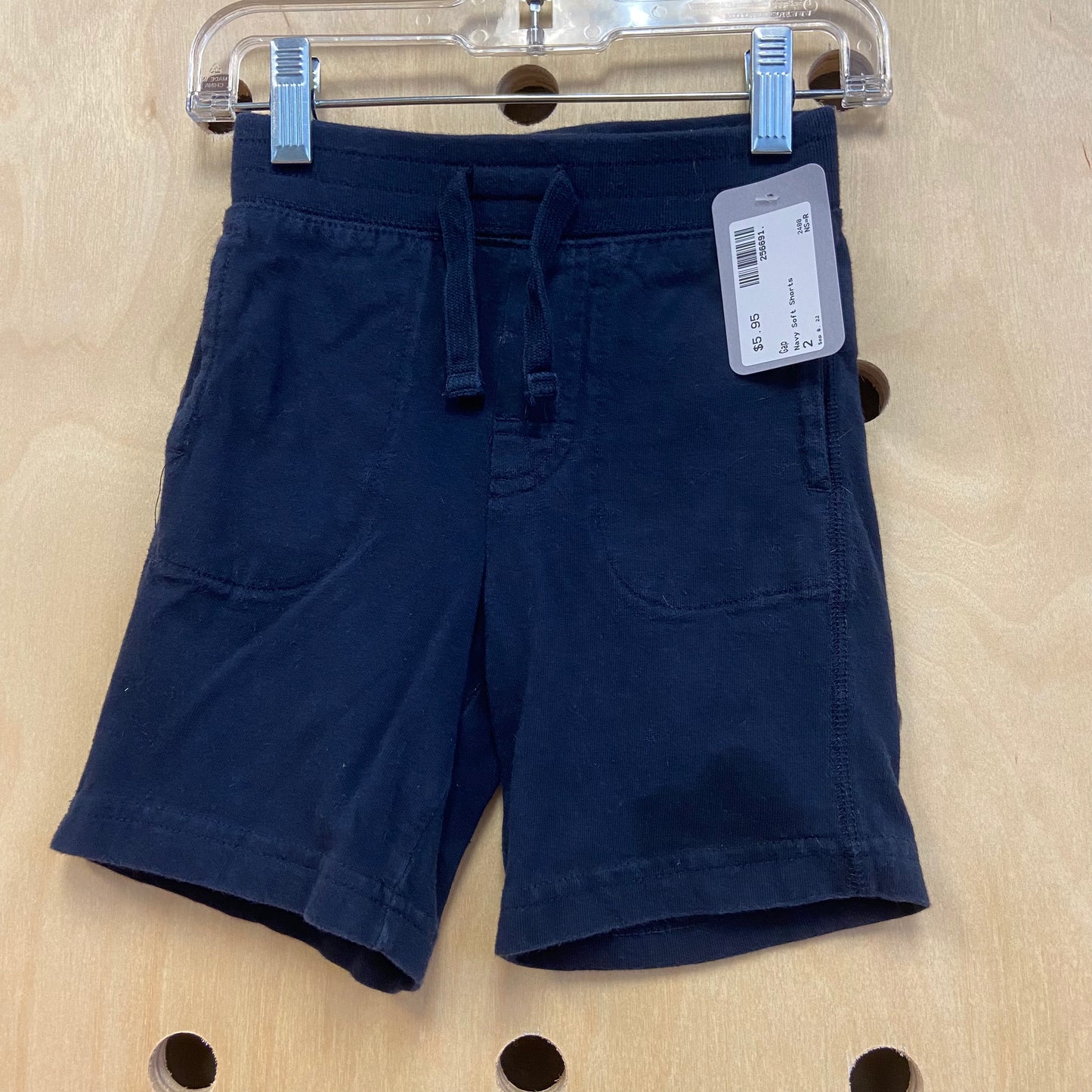 Navy Soft Shorts