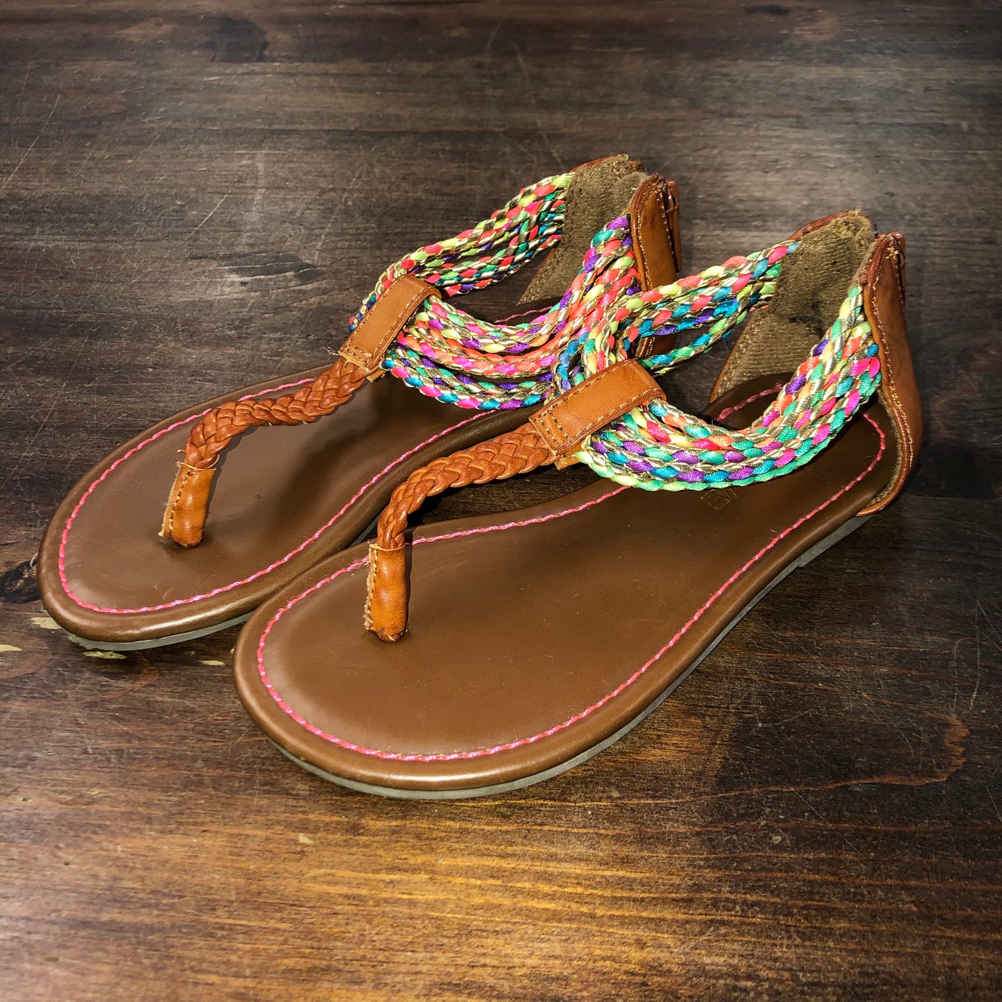 Colorful Cord Sandals