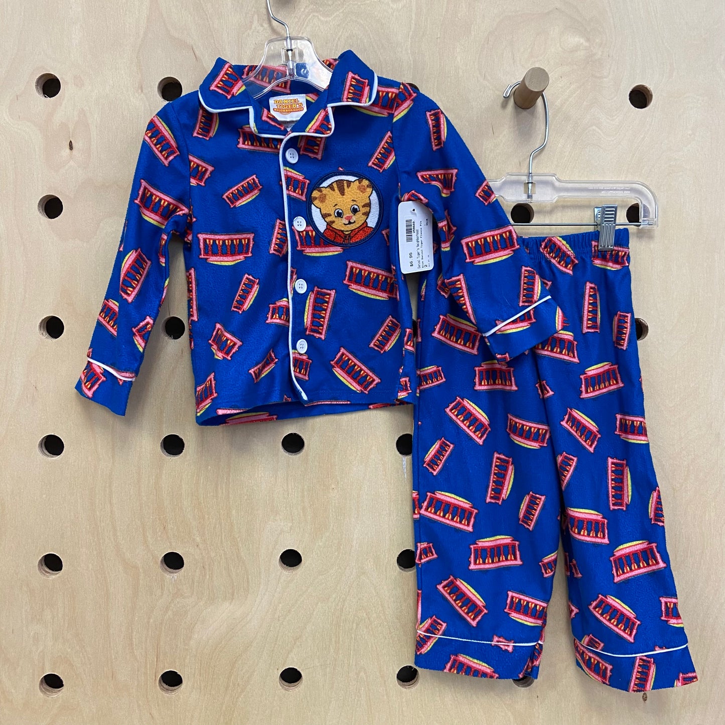 Blue Daniel Tiger Fleece PJs
