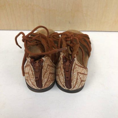 Ankle Strap Suede Sandals