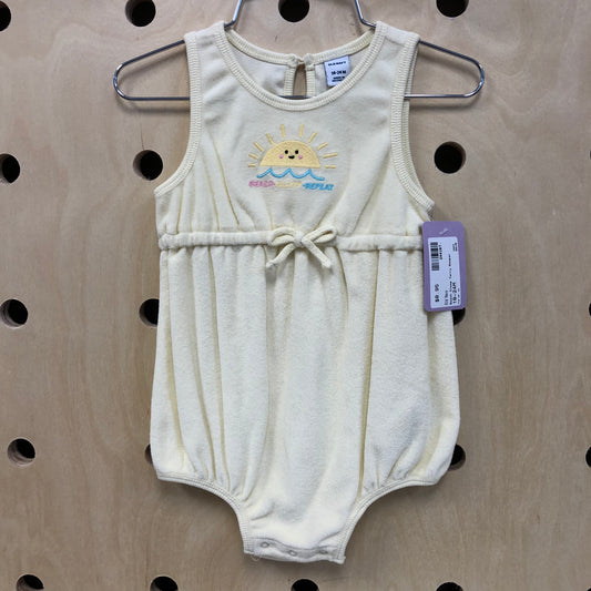 Beach. Sleep. Terry Romper