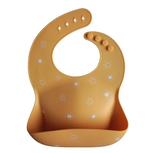 Silicone Bib Sun Orange